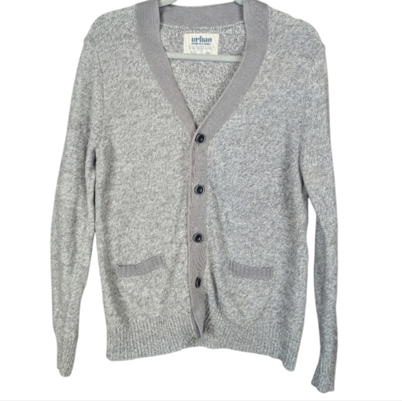 Urban Pipeline gray small cardigan for men - Picture 1 of 10